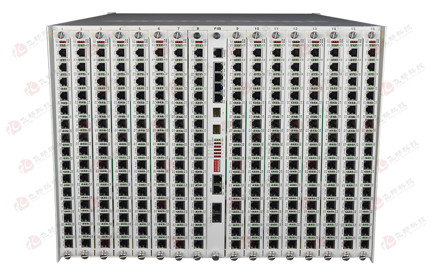 飛暢科技-960路電話(huà)光端機(jī)（8U 19英寸，SFP 1+1光備份）